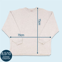 Lade das Bild in den Galerie-Viewer, Chipie Sweatshirt 90er, grau, XL/XXL