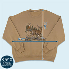 Lade das Bild in den Galerie-Viewer, Royal T Sportswear Sweatshirt 90er, braun, XL breit