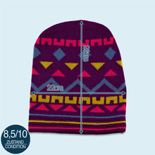 Lade das Bild in den Galerie-Viewer, Beanie/Mütze 90er Made in Germany, lila, Einheitsgröße