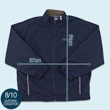 Lade das Bild in den Galerie-Viewer, Reebok Trainingsjacke 00er, blau, L
