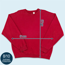 Lade das Bild in den Galerie-Viewer, Nike Sweatshirt 90er Made in Turkey, rot, L/XL