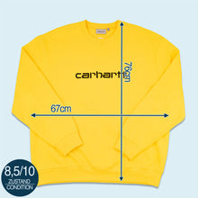 Lade das Bild in den Galerie-Viewer, Carhartt Sweatshirt, gelb, XXL