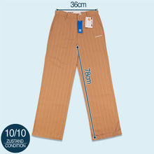 Lade das Bild in den Galerie-Viewer, Adidas Hose "Pinstripe Pants Sample" DS 2024, braun, 28/30 Damen
