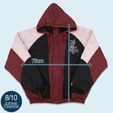 Lade das Bild in den Galerie-Viewer, Starter Jacke "Texas A&M" 90er, rot/schwarz, XXL breit