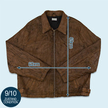 Lade das Bild in den Galerie-Viewer, Guess USA Jacke "peeled denim", braun XL