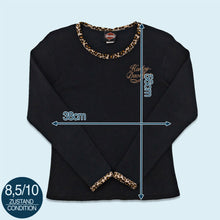 Lade das Bild in den Galerie-Viewer, Harley Davidson Longsleeve "El Paso Texas" Made in the USA, schwarz, S Damen