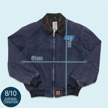 Lade das Bild in den Galerie-Viewer, Carhartt Jacke "santa fe" 2003, blau, L