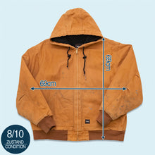 Lade das Bild in den Galerie-Viewer, Walls Jacke gefüttert 00er, braun, XL breit