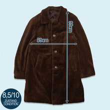 Lade das Bild in den Galerie-Viewer, Peter Hahn Mantel "Lamahaar" 70er/80er, braun, L/XL Damen
