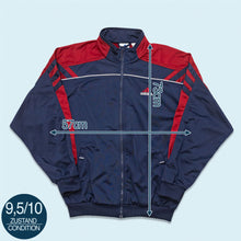 Lade das Bild in den Galerie-Viewer, Adidas Trainingsjacke 2001, blau/rot, L