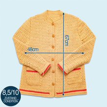 Lade das Bild in den Galerie-Viewer, Strickjacke 80er/90er, braun, M/L Damen
