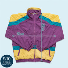 Lade das Bild in den Galerie-Viewer, Rodeo Trainingsjacke 90er, lila, L