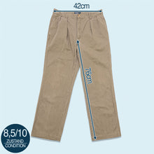 Lade das Bild in den Galerie-Viewer, Polo Ralph Lauren Hose 90er Made in the USA, grün, 34/30