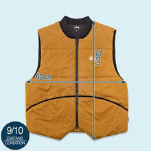 Lade das Bild in den Galerie-Viewer, Stüssy Weste "primaloft", braun, XL