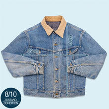 Lade das Bild in den Galerie-Viewer, Lee Jacke "storm rider" blanket lined 70er/80er, blau, M/L