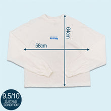 Lade das Bild in den Galerie-Viewer, Hanes Longsleeve "Vintage Allstars" 90er, weiß, M/L breit