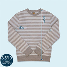 Lade das Bild in den Galerie-Viewer, Carhartt Sweatshirt "stripes", grau, S/M