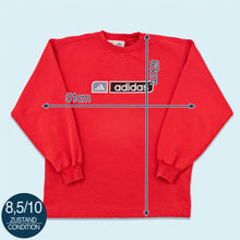 Lade das Bild in den Galerie-Viewer, Adidas Sweatshirt 2003, rot, S