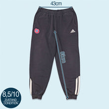 Lade das Bild in den Galerie-Viewer, Adidas Trainingshose "FC Bayern München" 2001, grau, L/XL