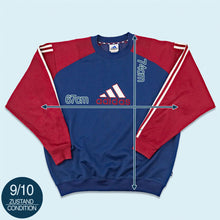 Lade das Bild in den Galerie-Viewer, Adidas Sweatshirt 1999, blau/rot, XL/XXL