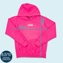 Lade das Bild in den Galerie-Viewer, Fruit of the Loom Hoodie "Vintage Allstars", pink, M/L Damen