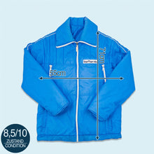 Lade das Bild in den Galerie-Viewer, La Font Ski Jacke 1973 Made in Italy, blau, L Damen