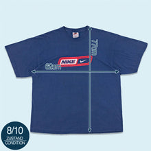 Lade das Bild in den Galerie-Viewer, Nike T-Shirt 90er Made in Mexico, blau, XL