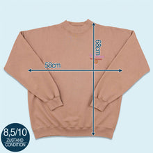 Lade das Bild in den Galerie-Viewer, Chewan Sweatshirt 90er Made in Portugal, braun, M/L