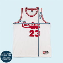 Lade das Bild in den Galerie-Viewer, Nike Team Trikot "LeBron James Cleveland Cavaliers" 00er, weiß, XXL