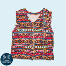 Lade das Bild in den Galerie-Viewer, Weste dünn 90er, mehrfarbig, M