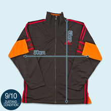 Lade das Bild in den Galerie-Viewer, Adidas Trainingsjacke 90er/00er, braun/orange, S/M