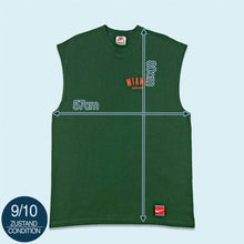 Lade das Bild in den Galerie-Viewer, Nike Tanktop "Miami Hurricanes" 90er Made in the USA, grün, XL