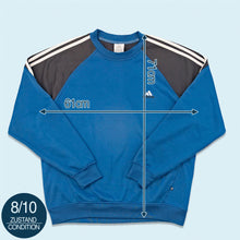 Lade das Bild in den Galerie-Viewer, Adidas Sweatshirt "climawarm" 2003, blau, L/XL