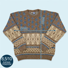 Lade das Bild in den Galerie-Viewer, Lupo Uomo Strickpullover 90er, braun, M/L