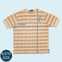 Lade das Bild in den Galerie-Viewer, Polo Ralph Lauren T-Shirt 90er Made in the USA, beige/braun, XL