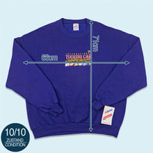 Lade das Bild in den Galerie-Viewer, Jerzees Sweatshirt "Touring Car Championships 1996" Made in the USA, lila, XL/XXL