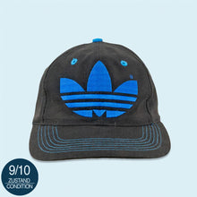 Lade das Bild in den Galerie-Viewer, Adidas Mütze 80er/90er, schwarz, Einheitsgröße