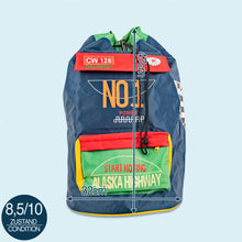 Lade das Bild in den Galerie-Viewer, Rucksack/Tasche 90er, blau