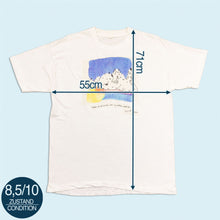 Lade das Bild in den Galerie-Viewer, T-Shirt "Art Tee" 90er single stitch, weiß, L/XL