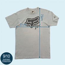 Lade das Bild in den Galerie-Viewer, Fox T-Shirt 00er Made in Mexico, grau, M