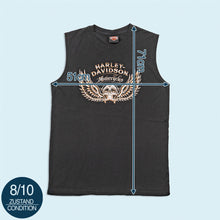Lade das Bild in den Galerie-Viewer, Harley Davidson Tanktop "New Orleans Bourbon Street" 2016, schwarz, L/XL schmal