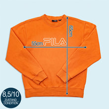 Lade das Bild in den Galerie-Viewer, Fila Sweatshirt "Logo", orange, M