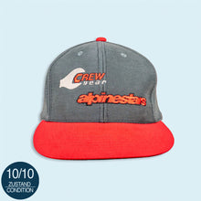 Lade das Bild in den Galerie-Viewer, Alpinestars Mütze "Crew Gear" Deadstock 00er, grau, Einheitsgröße