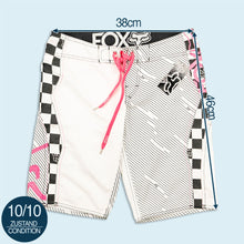 Lade das Bild in den Galerie-Viewer, Fox Riders Surfshorts "Wattage Boardie" NEU 00er, weiß, 30 Damen