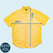 Lade das Bild in den Galerie-Viewer, Polo Ralph Lauren Hemd "blake" 00er, gelb, L/XL (tagged M)