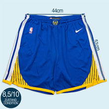 Lade das Bild in den Galerie-Viewer, Nike Shorts "Golden State Warriors Basketball", blau/weiß, XL