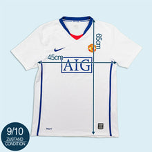 Lade das Bild in den Galerie-Viewer, Nike Trikot "Manchester United" 2008/09, weiß, S/M erwachsene, XL kids