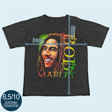 Lade das Bild in den Galerie-Viewer, No Name T-Shirt "Bob Marley Bootleg" 90er/00er, schwarz, L
