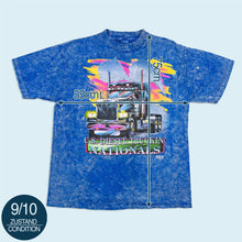 Lade das Bild in den Galerie-Viewer, Tultex T-Shirt "Diesel Truckin' Nationals" 1997 Made in Mexico single stitch, blau, XL