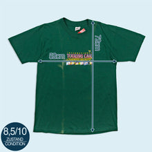 Lade das Bild in den Galerie-Viewer, Anvil T-Shirt "Touring Car" 1996 Made in the USA single stitch, grün, L